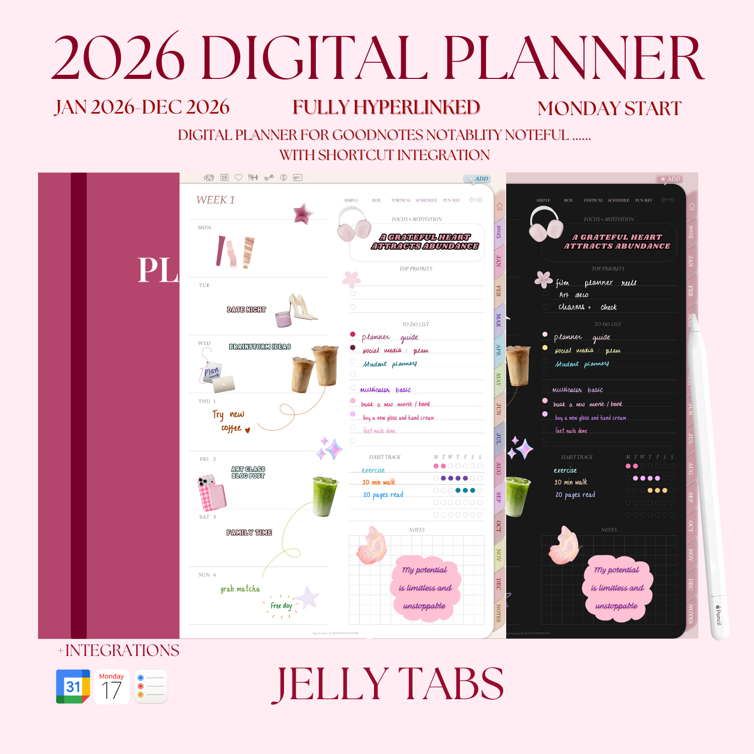 2026 JELLY PLANNERS