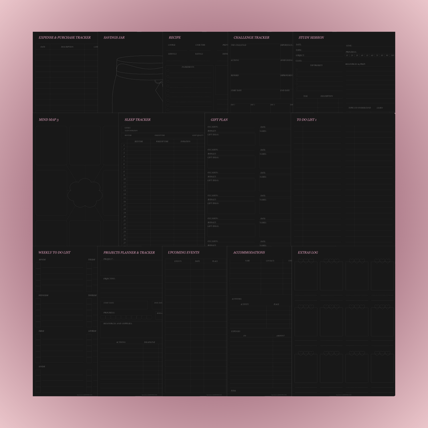 2026 PLANNER BUNDLE - Image 13