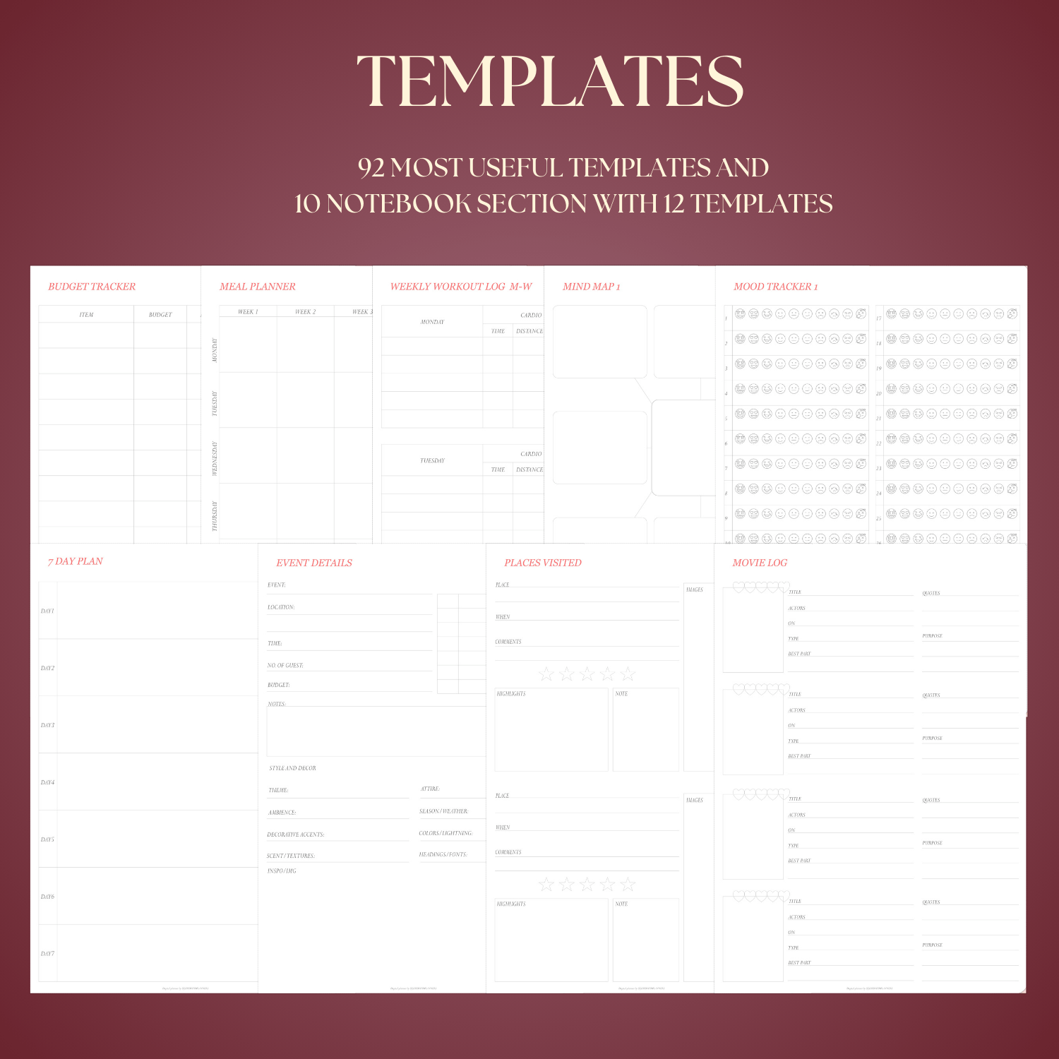 2026 PLANNER BUNDLE - Image 12