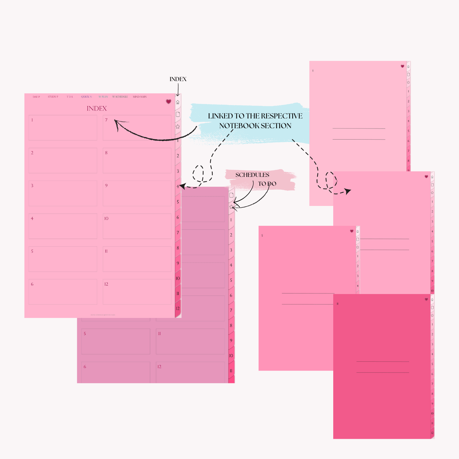 PINK NOTEBOOKS - Image 3